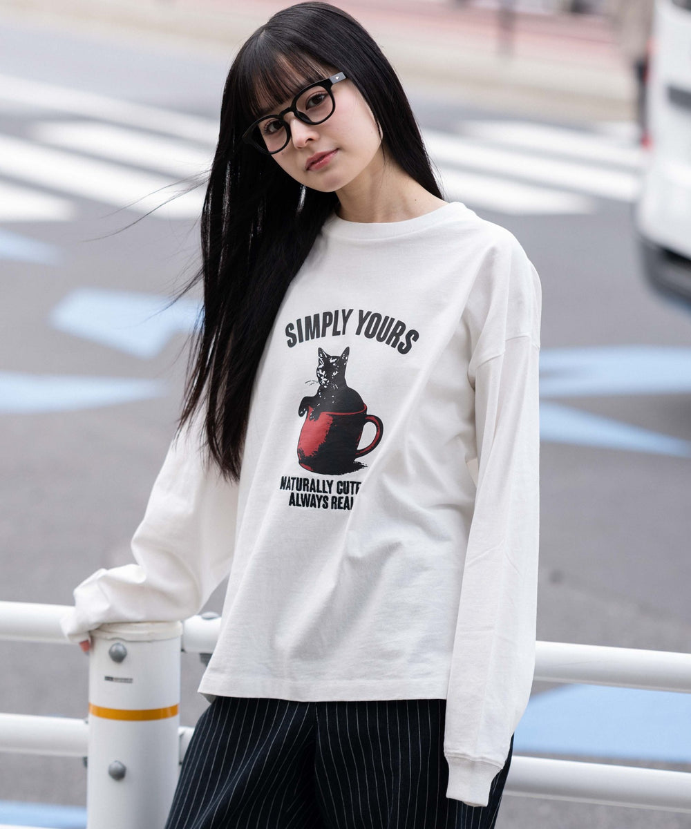 ホワイト　モデル：161cm M着用