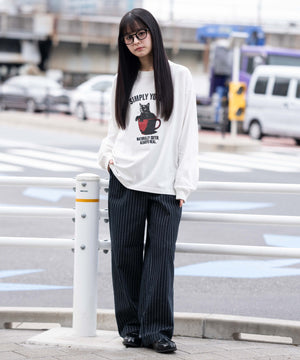 ホワイト　モデル：161cm M着用