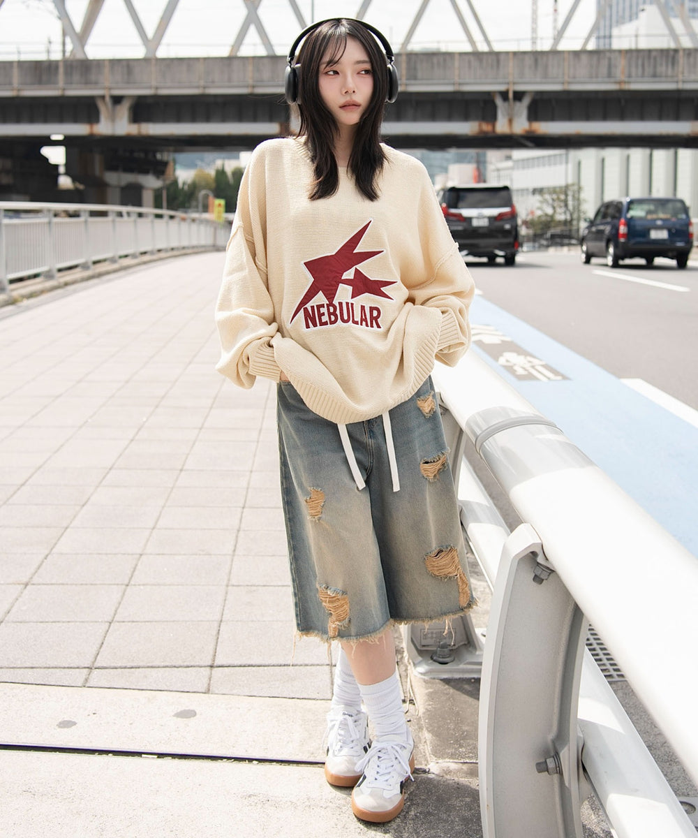 ホワイト　モデル：159cm L着用