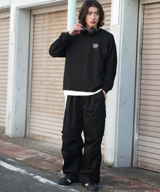 ブラック モデル：182cm L着用