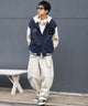ネイビー モデル：180cm L着用