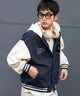 ネイビー モデル：180cm L着用