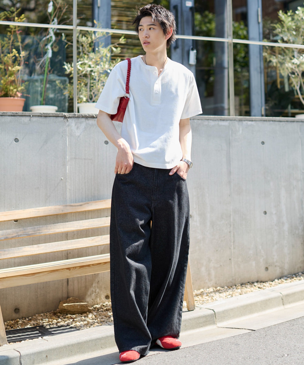 デニムブラック モデル：181cm L着用
