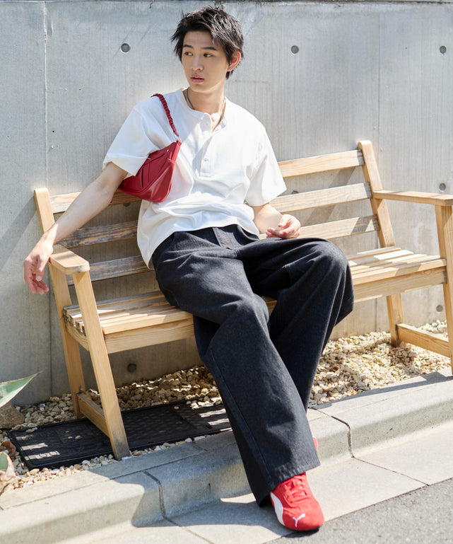 デニムブラック モデル：181cm L着用