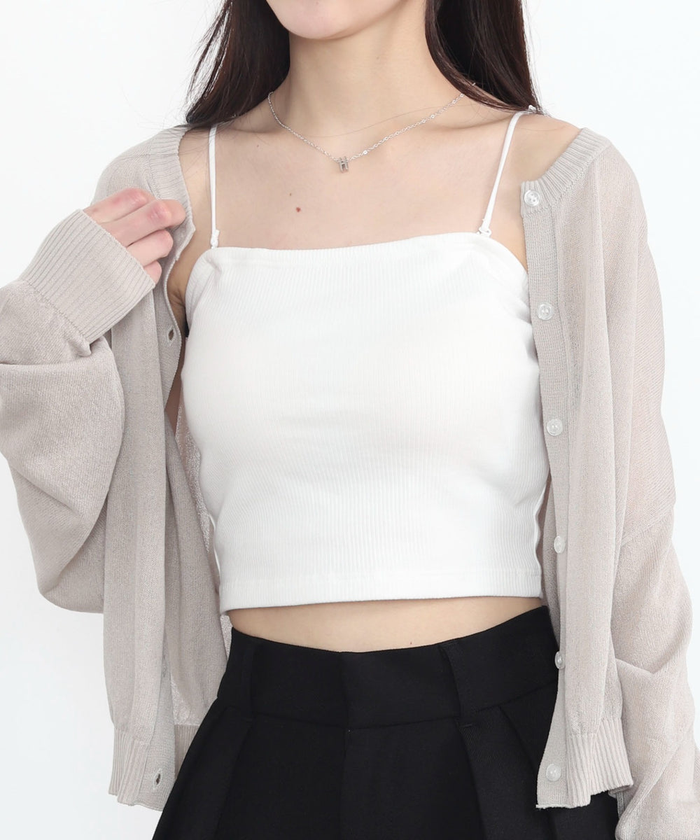 ホワイト　モデル：160cm S着用