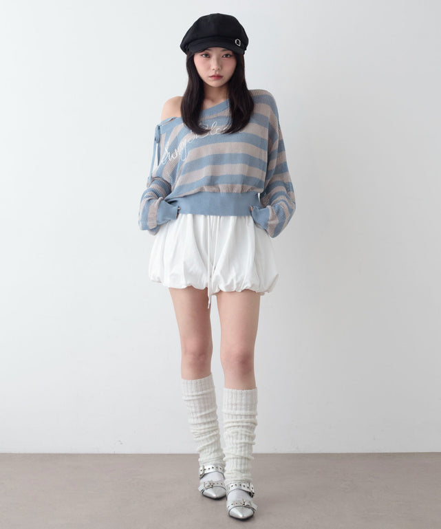 ホワイト　モデル：159cm F着用