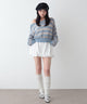 ホワイト　モデル：159cm F着用