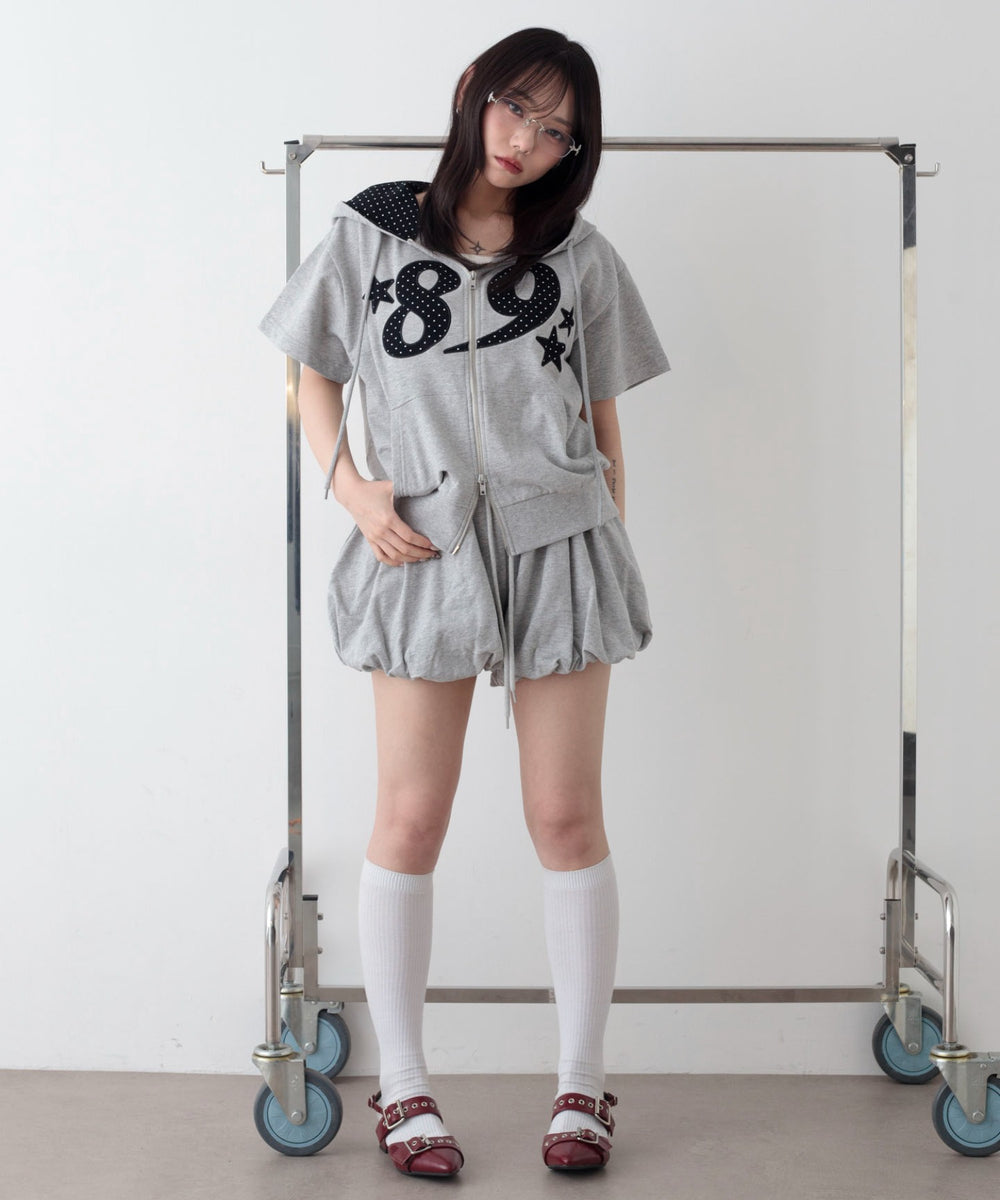 杢グレー　モデル：159cm F着用