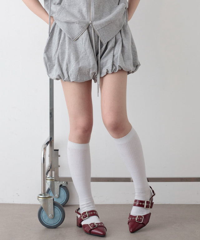杢グレー　モデル：159cm F着用