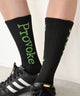 Provokeロゴソックス（R）(25-27cm)/ブラック
