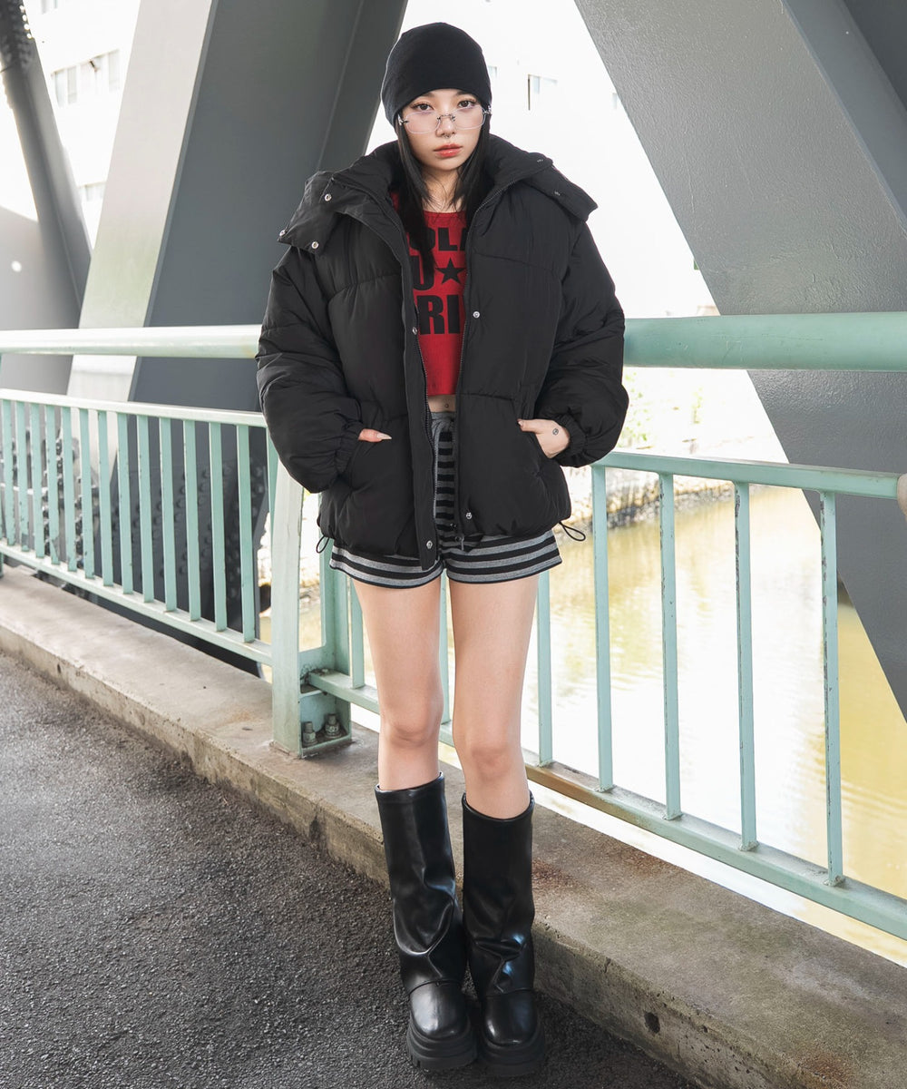 ブラック　モデル：159cm M着用