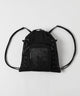 きらふわぬい2WAY痛ナップサック/ブラック