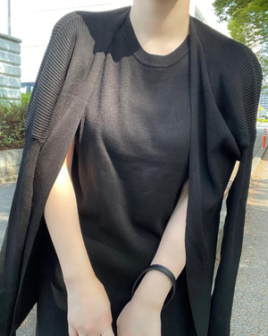ボレロセットニットワンピース