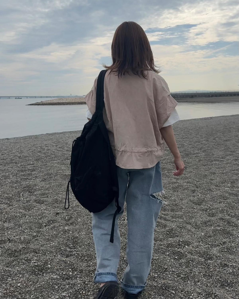 ノースリーブシャケット