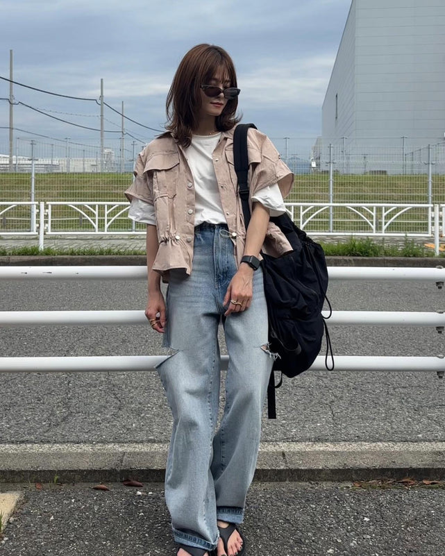 ノースリーブシャケット