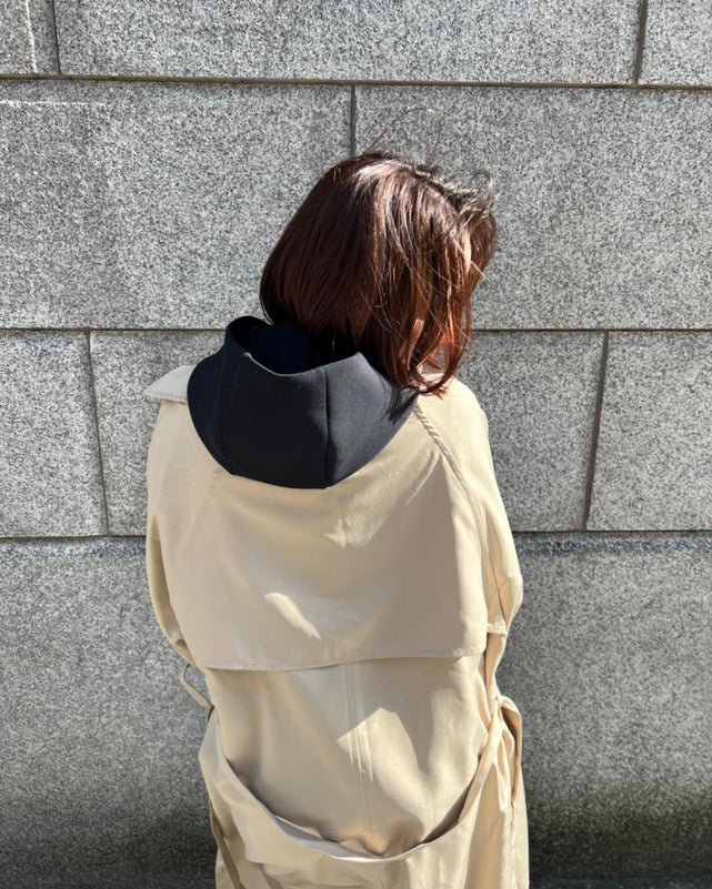エステルツイルトレンチコート