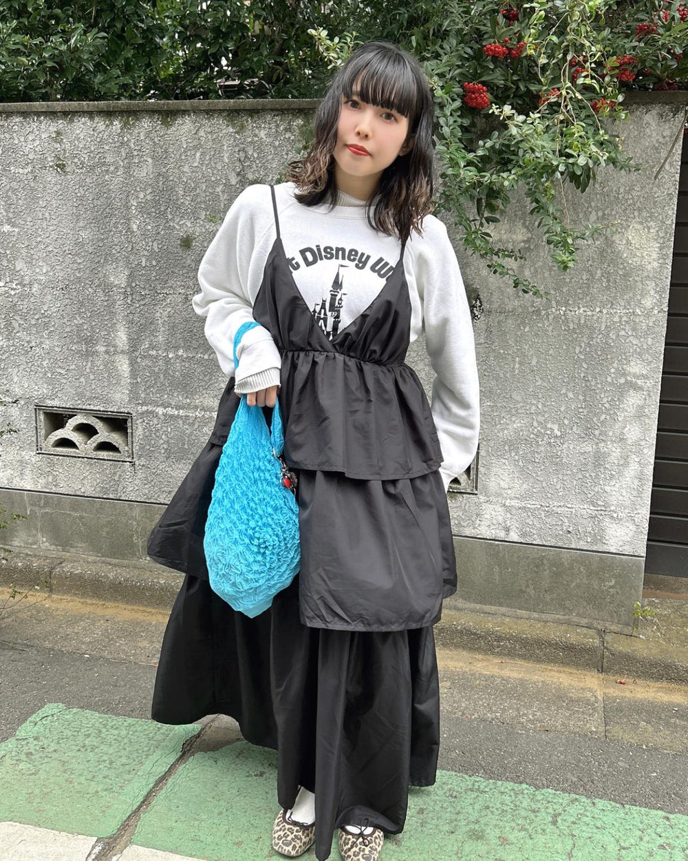 ティアードキャミワンピース
