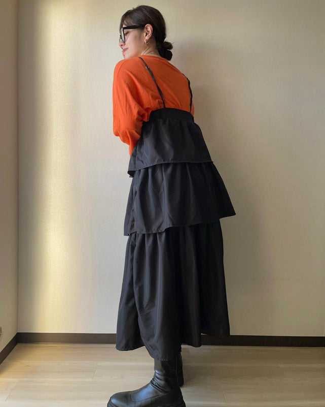 ティアードキャミワンピース