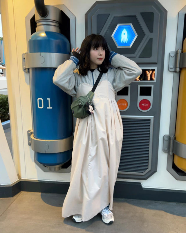 タックキャミワンピース