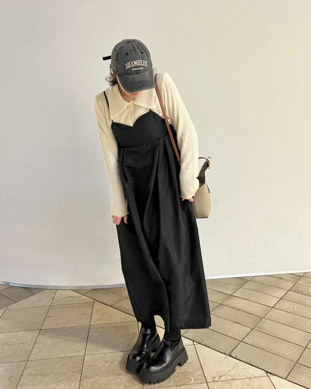 タックキャミワンピース