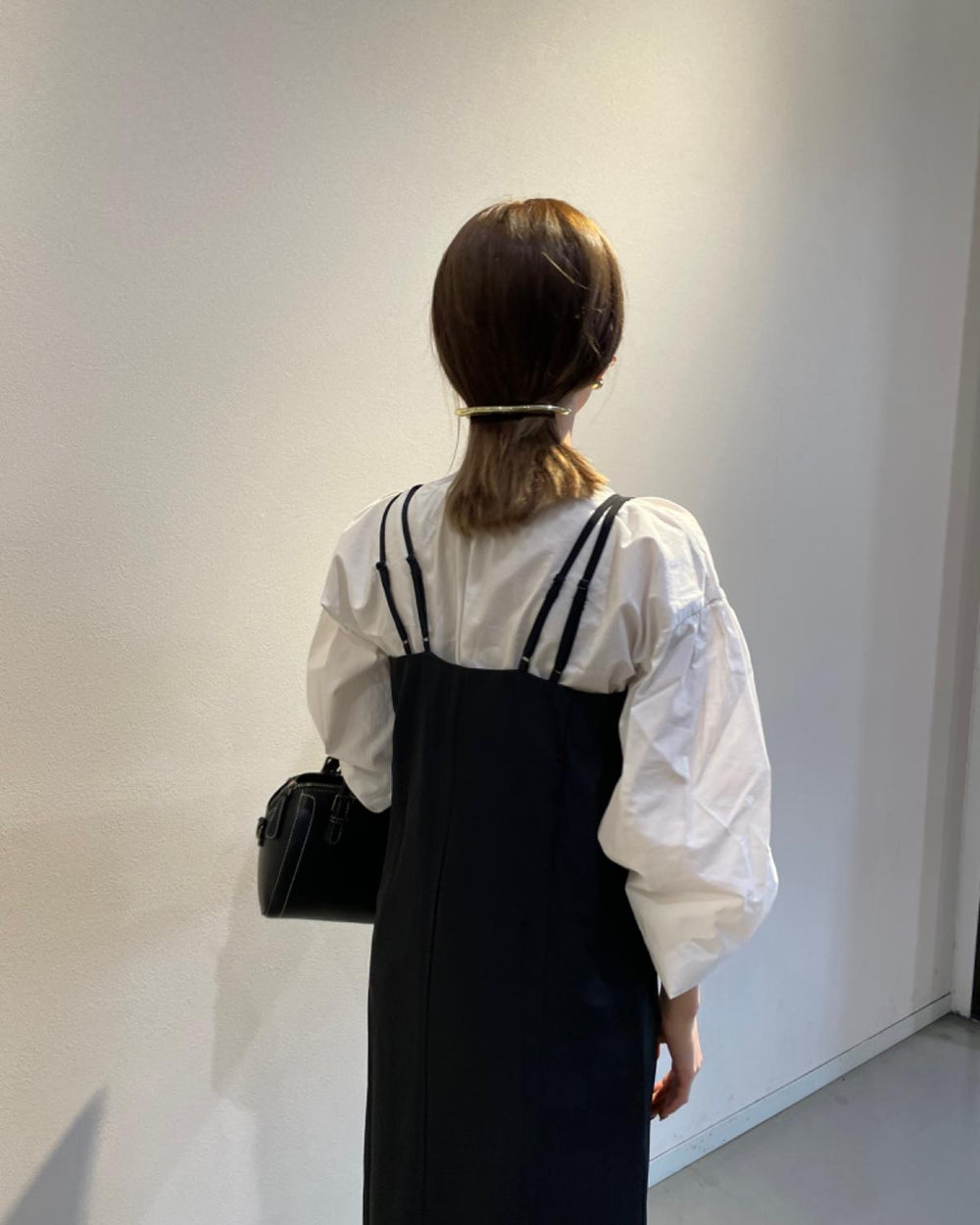 ダブルストラップワンピース