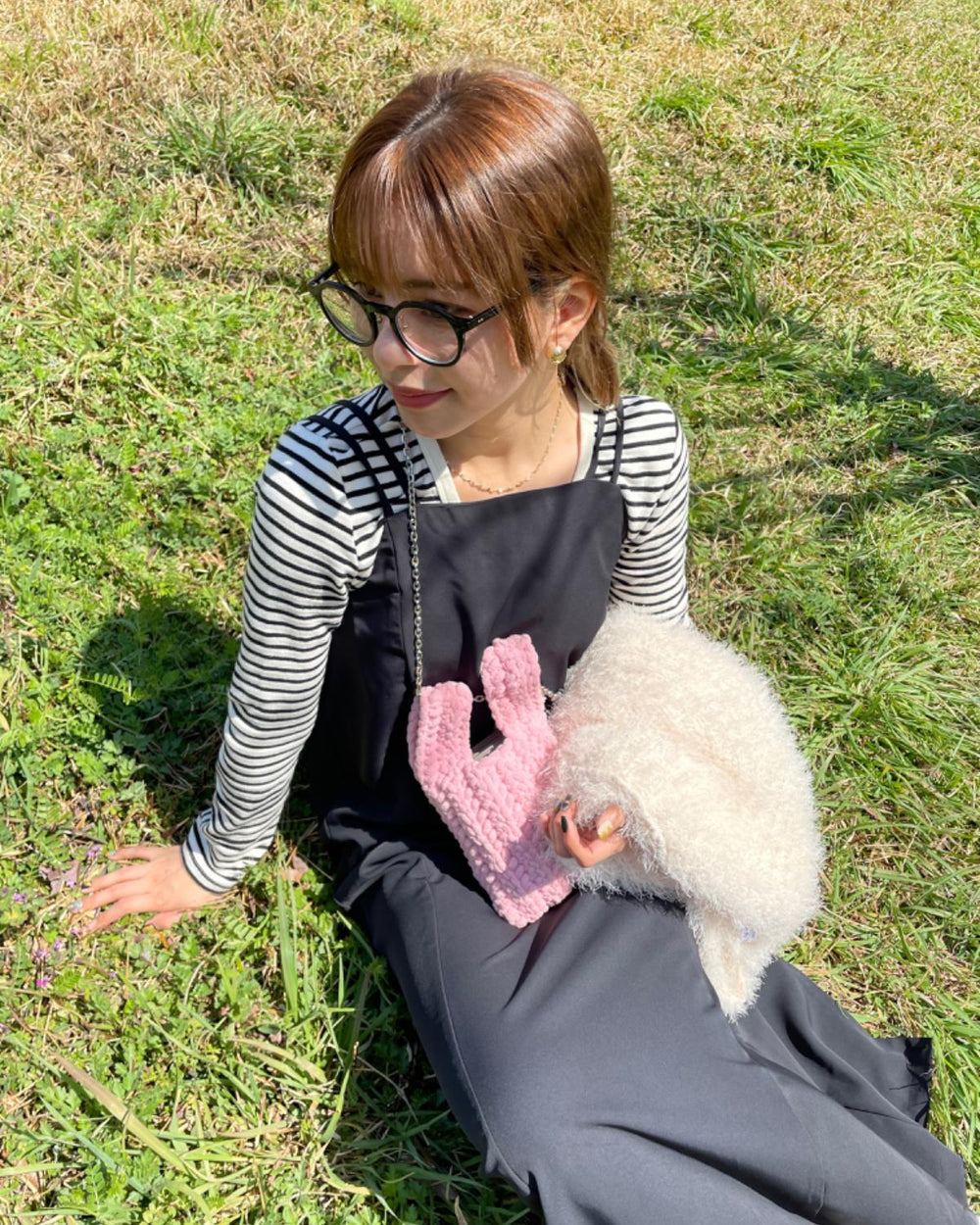 ダブルストラップワンピース