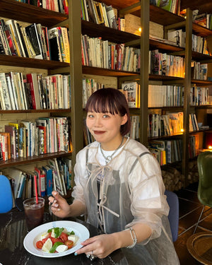 サイドカットキャミワンピース