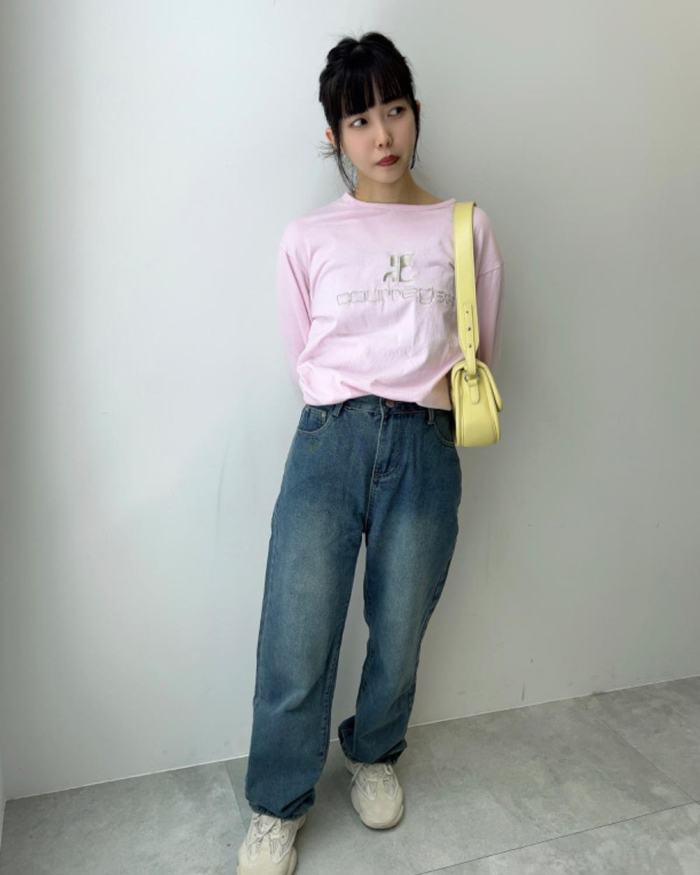デニムルーズパンツ
