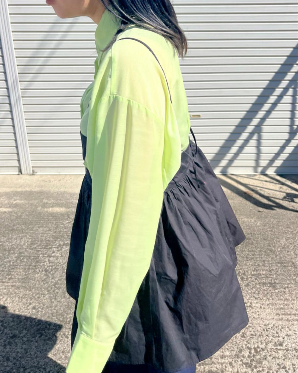 タイプライターペプラムキャミ