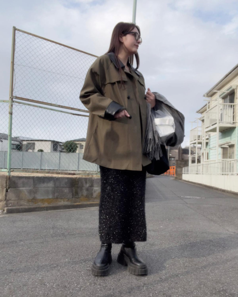 ダブルブレストコート
