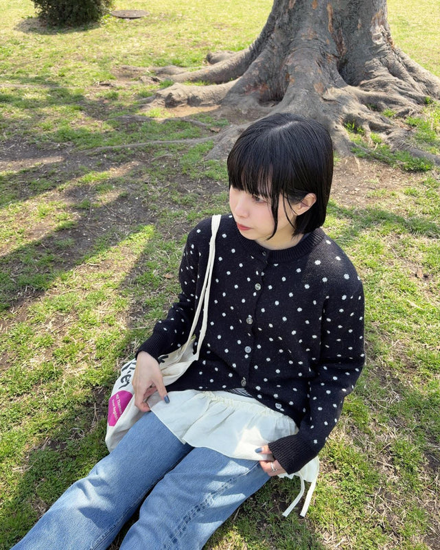 レイヤードフリルスカート