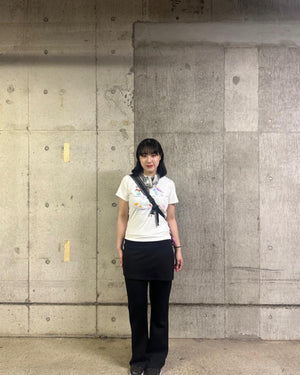 レイヤードフレアパンツ