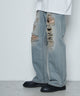 デニム中濃加工色 モデル：181cm L着用