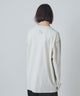 【THE STANDARD×CTHYコラボ】リバーシブルロングスリーブT/オフホワイト モデル：172cm L着用