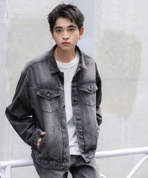 デニムブラックソノタ モデル：180cm L着用