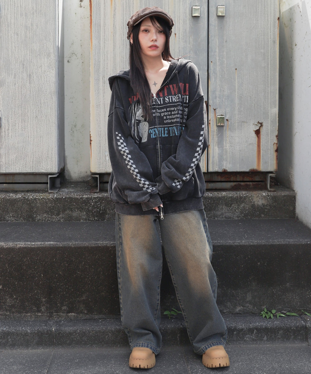柄2 モデル：159cm L着用
