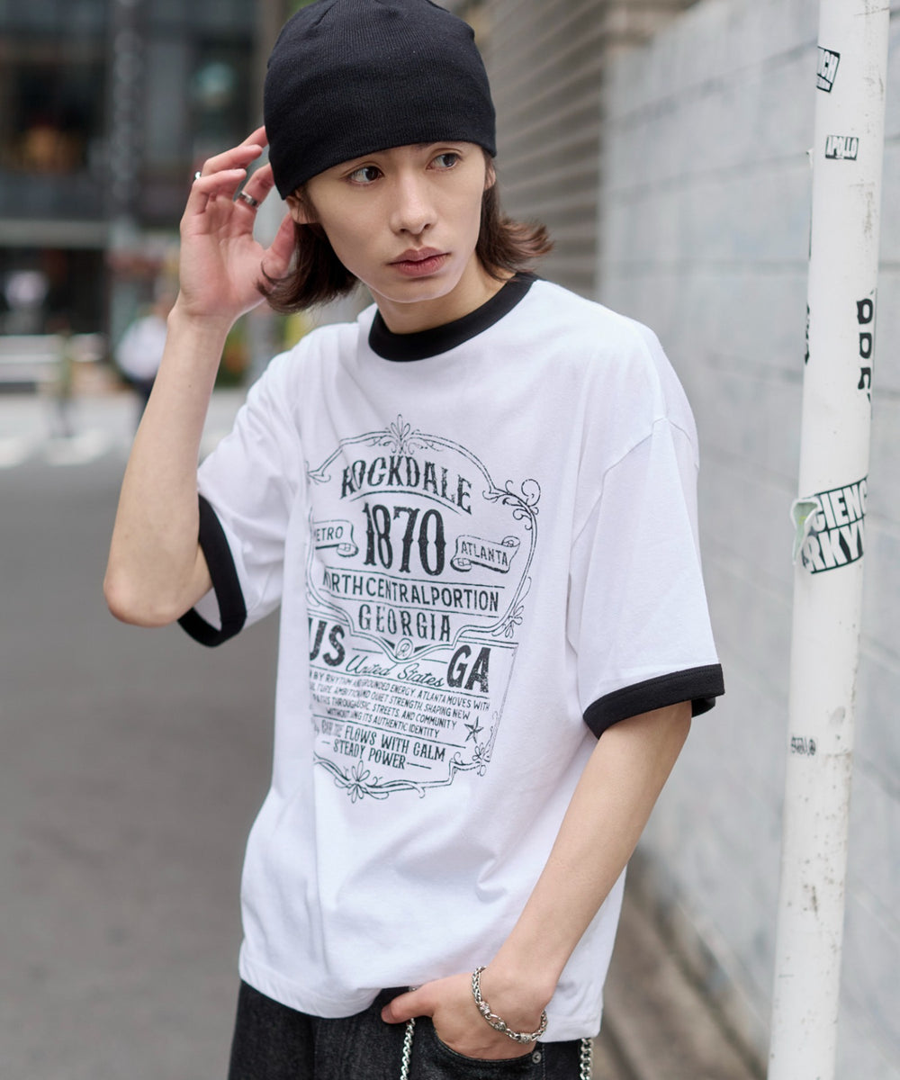 ホワイト モデル：182cm L着用