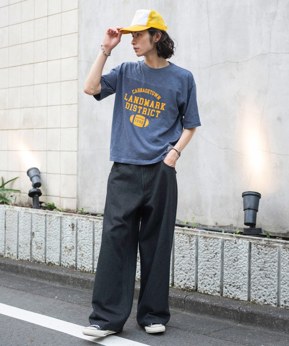 ネイビー モデル：182cm L着用