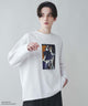 別注| MUSEUM COLLECTIONロンT/柄3 モデル：180cm L着用