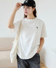 USPOLOワンポイントTシャツ/ホワイト モデル：165cm F着用