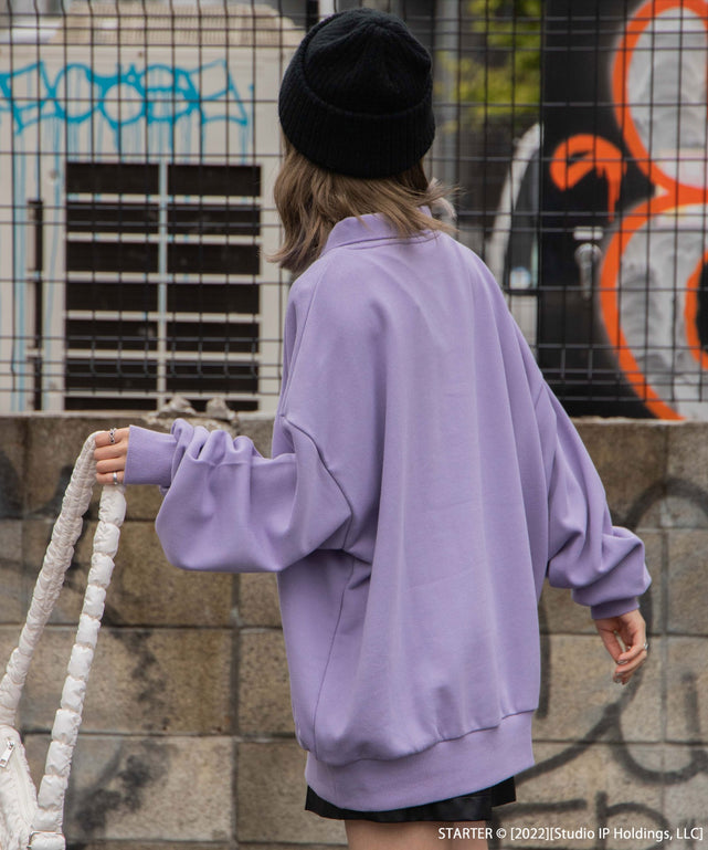 Lパープル モデル : 157cm L着用