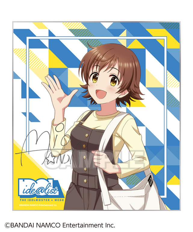 【ide@list】色紙 本田未央/柄1