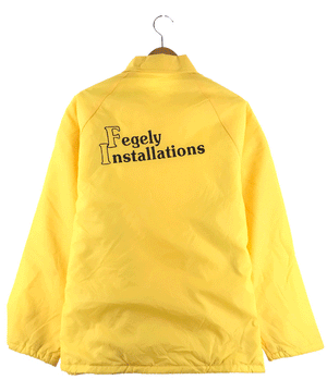 コーチジャケット Fegely Installations