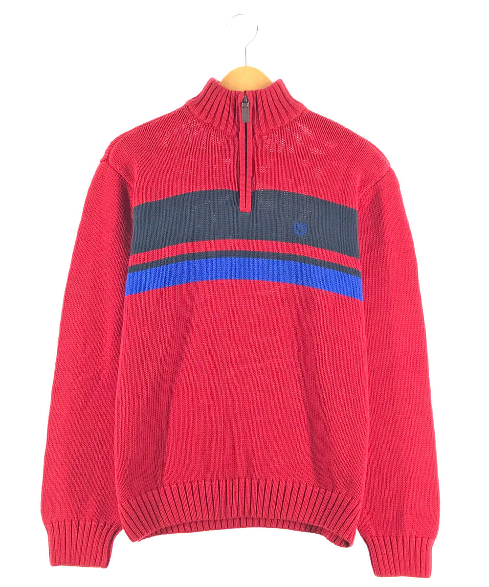 CHAPS ハーフZIPニット