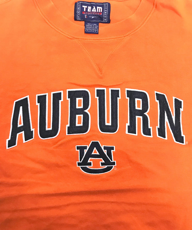 TEAM チームロゴ  刺繍スウェット AUBURN カレッジ
