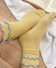 ダブルメローソックス(23-25cm)/イエロー