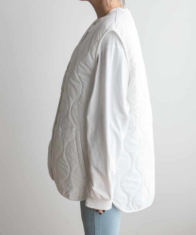 オフホワイト モデル：155cm F着用