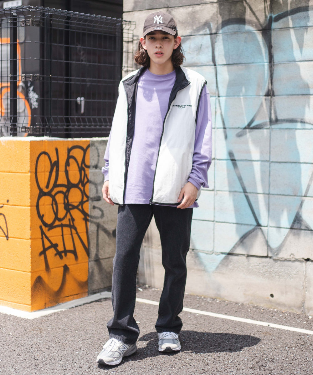 Lパープル　モデル：174cm L着用