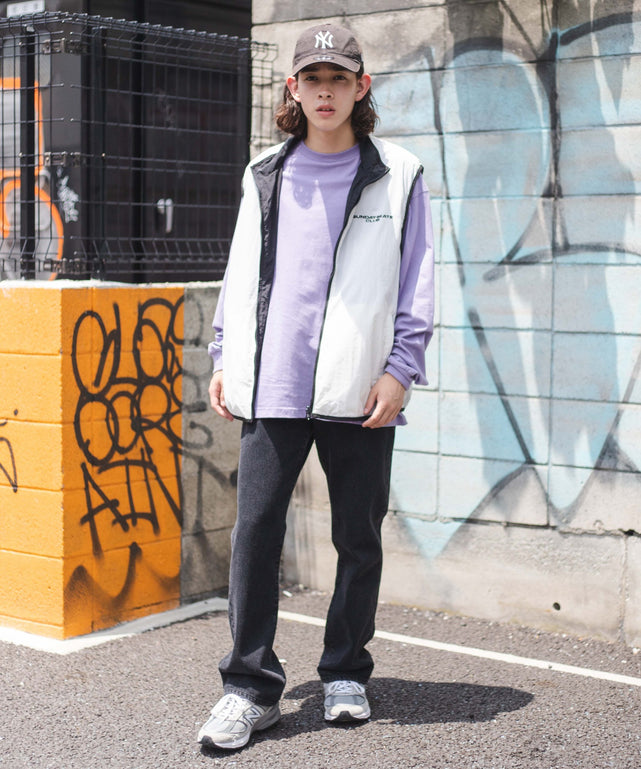 Lパープル　モデル：174cm L着用