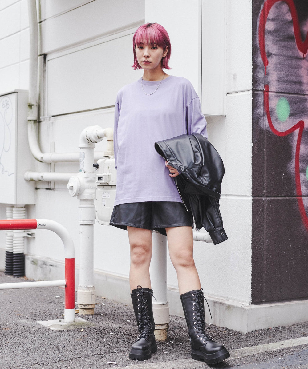 Lパープル　モデル：170cm M着用